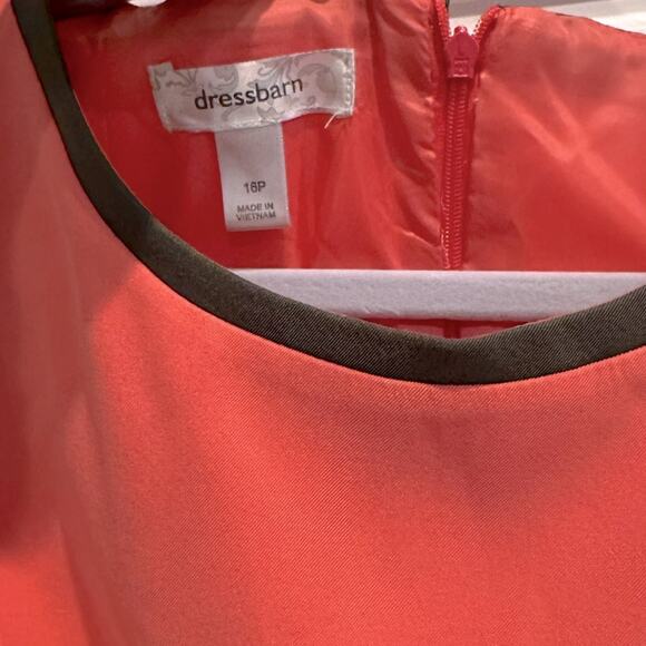 Dressbarn Retro Color-block Knee Length Dress - Picture 3 of 6